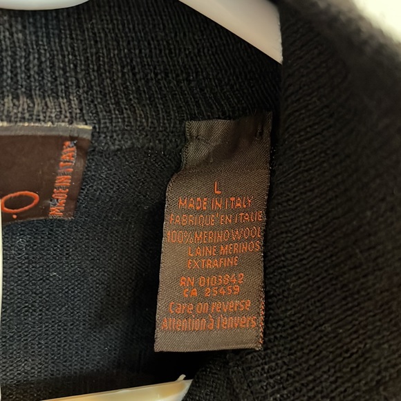 Toscano Quarter Zip Sweater, Men’s L, NWT - Picture 4 of 6